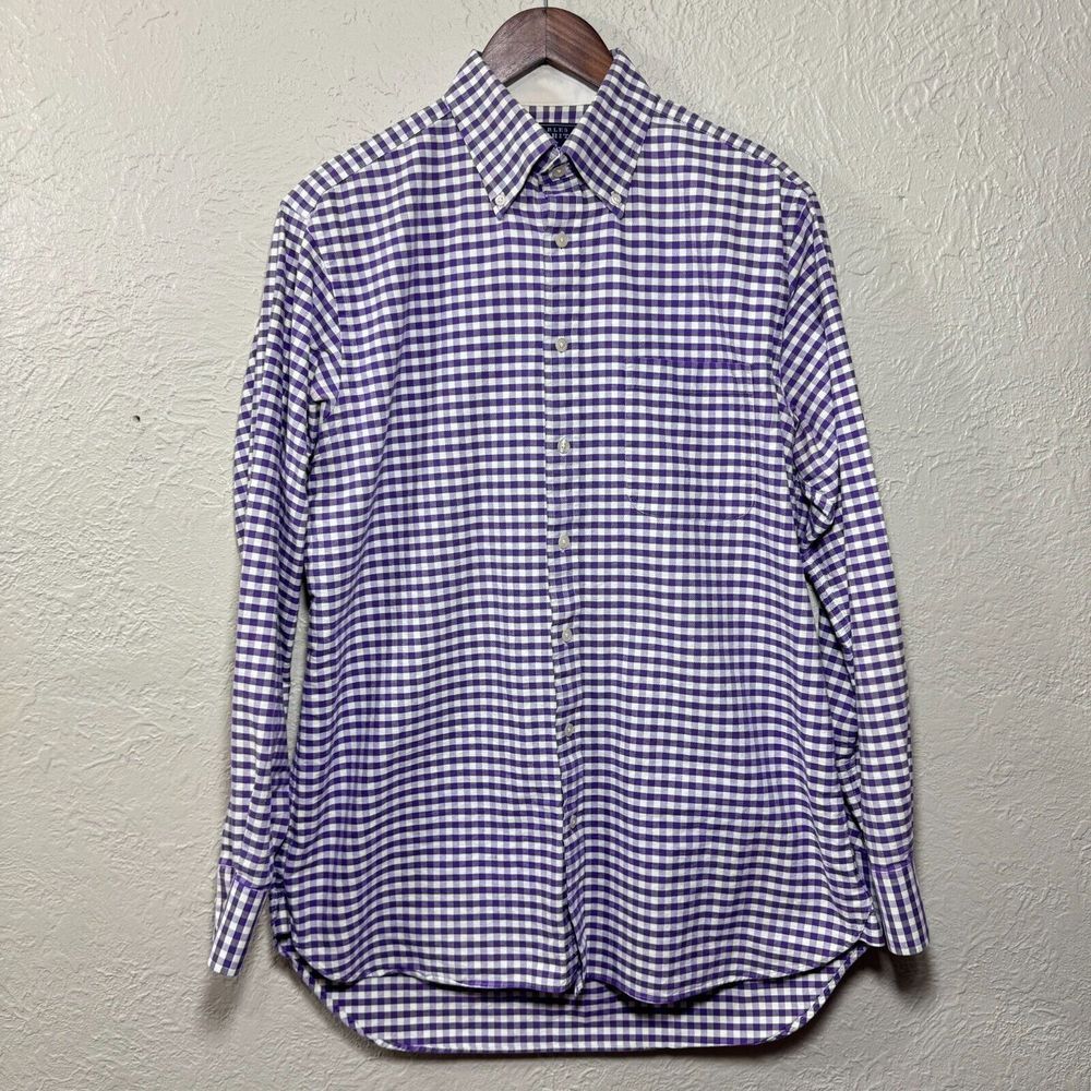 Charles Tyrwhitt Purple Check Dress Shirt